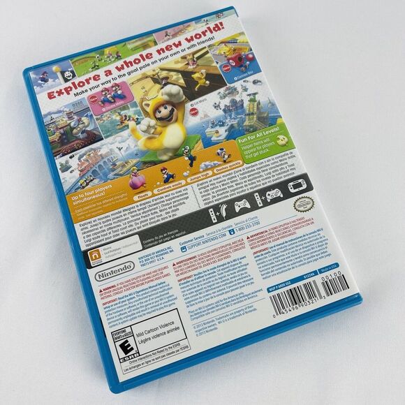 Nintendo Wii U Super Mario 3D World Complete With Manual Tested Working - Picture 9 of 14